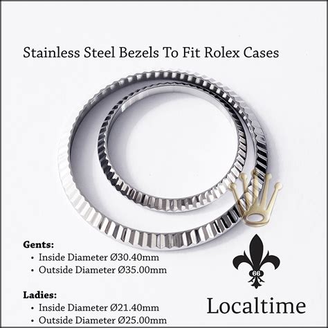 replacement bezels for rolex watches.